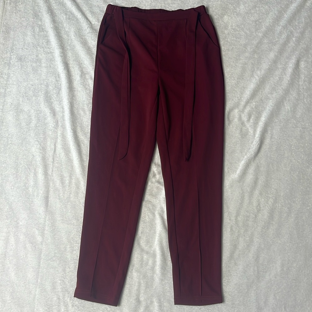 Red slacks